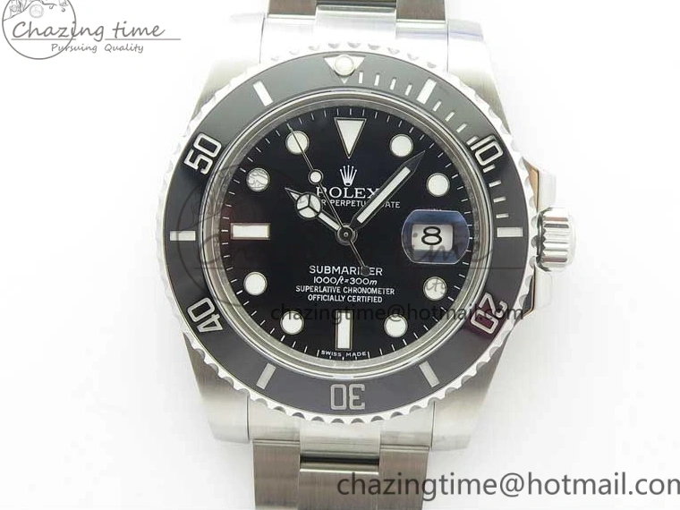 MiroTime 0102 Comfortable Submariner 116610 LN Black Ceramic ARF 1:1 Best Edition 904L SS Case and Bracelet A2824 V 3218